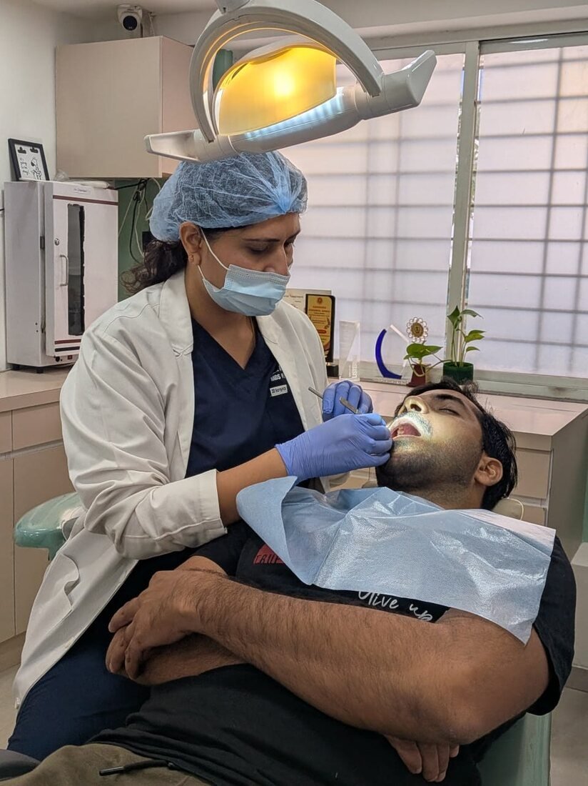 Gentle dental treatment at Smile Makers